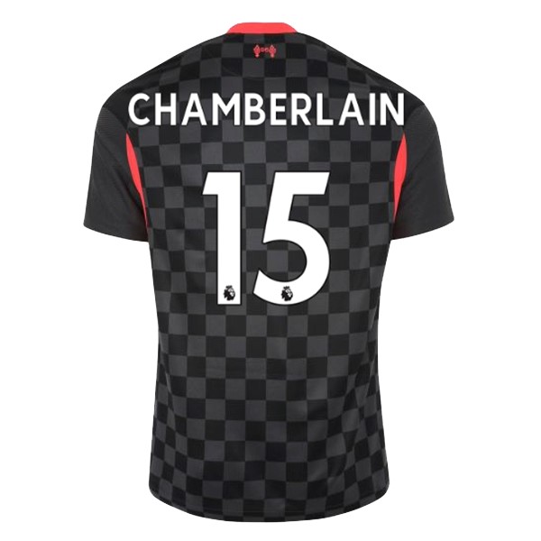 Camiseta Liverpool NO.15 Chamberlain 3ª 2020-2021 Negro
